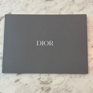 Dior Gray Booklet how they make their handbags